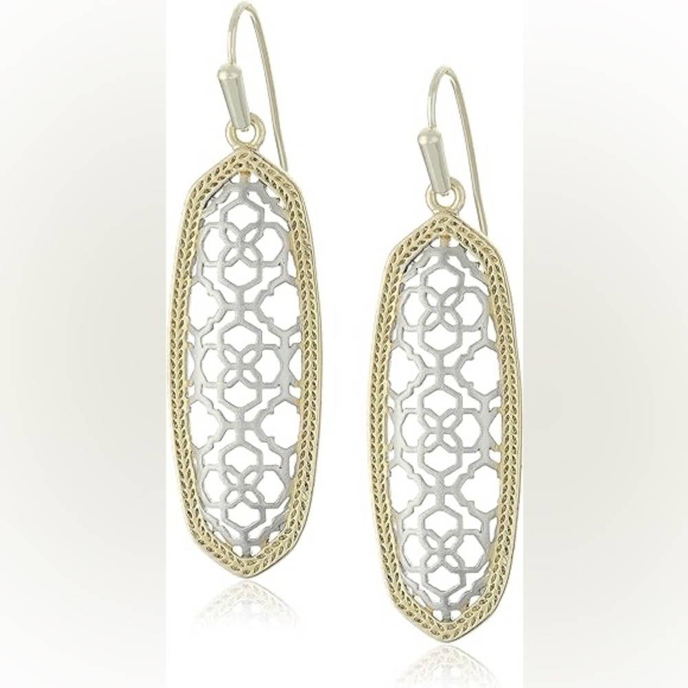 NWOT Kendra Scott Brenna Drop Earrings - Picture 2 of 5